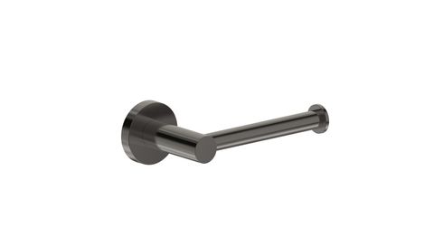 BARBEN STREAM TOILET ROLL HOLDER GUN METAL PVD