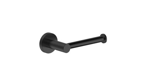 BARBEN STREAM TOILET ROLL HOLDER MATT BLACK PVD