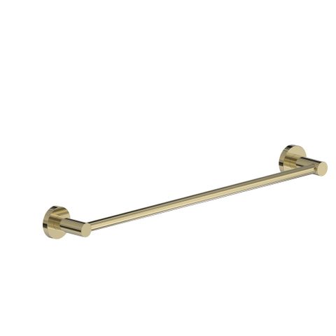 Barben ST-0018-SB Stream Single Towel Rail 800mm Satin Brass Pvd