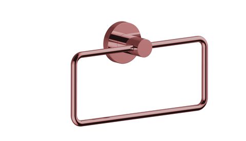 BARBEN STREAM HAND TOWEL RING SATIN COPPER PVD