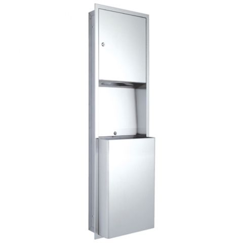 BRADLEY 234 TOWEL + WASTE UNIT RECESSED