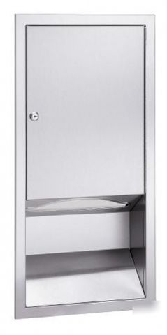 BRADLEY 244 TOWEL DISPENSER RECESSED