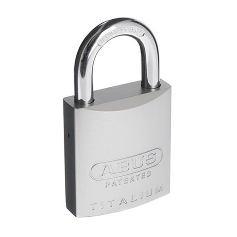 ABUS TITANIUM 83-45 PADLOCK 25mm SHACKLE  SILVER