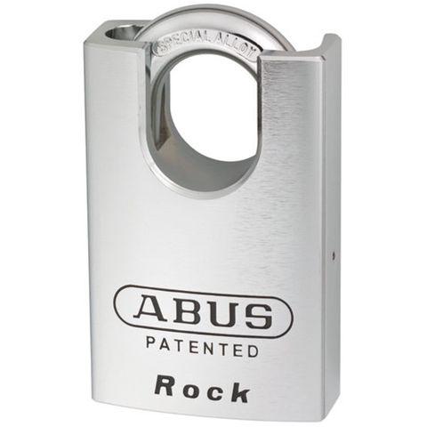 ABUS ROCK  SECURITY 83-55 PADLOCK  W/ CLOSED 28mm SHACKLE
