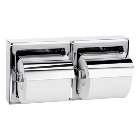 BRADLEY 5126 DOUBLE TOILET TISSUE DISPENSER