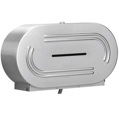 BRADLEY 5425 DOUBLE JUMBO TOILET TISSUE DISPENSER