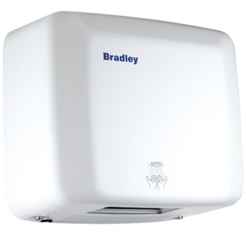 BRADLEY 220-250A AUTOMATIC HAND DRYER WHITE