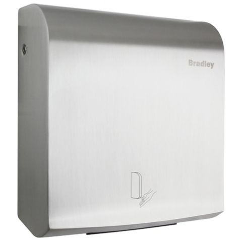 BRADLEY 220-301 MINI AIRSTREAM HAND DRYER SURFACE MOUNT SSS