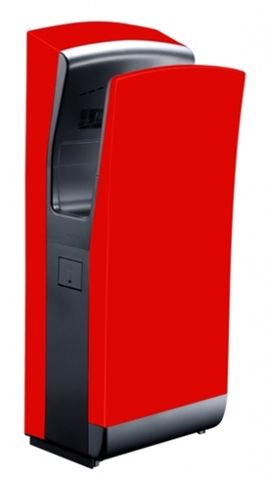BRADLEY HAND DRYER SURFACE MOUNTED RED