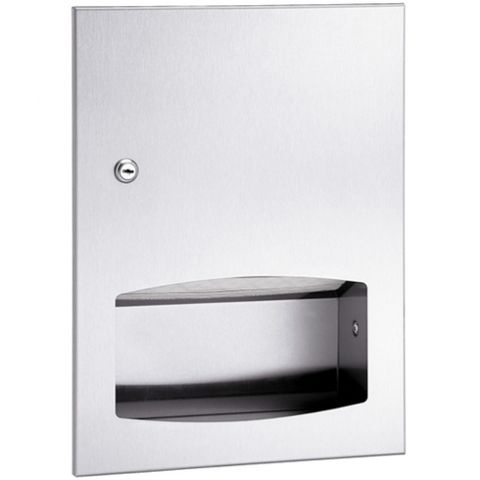 BRADLEY 2442-10 TOWEL DISPENSER SEMI-RECESSED