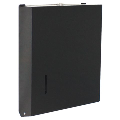 Bradley 255-MB Ultra Slim Paper Towel Dispenser Matte Black
