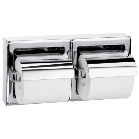 BRADLEY 5126 DOUBLE TOILET ROLL HOLDER