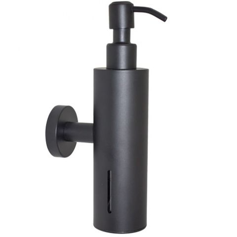 BRADLEY 6330 SOAP DISPENSER 200ML MOUNT FLANGE MATTE BLACK