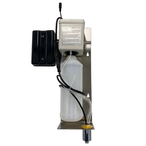 BRADLEY BEHIND MIRROR SPRAY DISPENSER BRIGHT 122X 475X 110MM