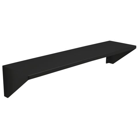 BRADLEY SHELF UNIT 125x300MM MATTE BLACK