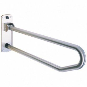 BRADLEY DROP DOWN GRAB RAIL WITH LOCKING PIN SATIN