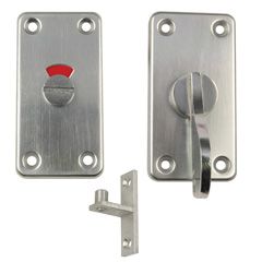 METLAM SLIDING DOOR INDICATOR+LOCK POLISH ALUM