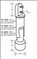 METLAM 120 FULL ALUM H/D LEG 200MM W/39MMADJ NA ALUM