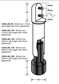 METLAM 120 ALUM H/D LEG 100MM W/10MM ADJ NA ALUM