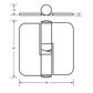 METLAM 207C GRAVITY HINGE LH HC CONC BT SSS W/BT FIX