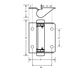 METLAM 209 SPRING HINGE HC EA BOLT THROUGH SSS