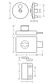 METLAM 300 SERIES ANTIMICROBIAL LOCK + INDICATOR SET CONC