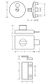 METLAM 300 SAFTEY TURN LOCK + INDICATOR SET C/SF BT STAPLE