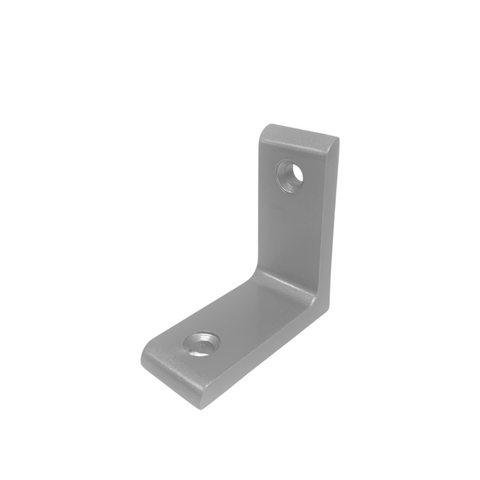 METLAM 121 ALUM ANGLE BRACKET 6MM BRACKET 6MMØ COUNTERSUNK