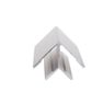 Metlam WACH_13_18CORNER_PACK Aluminium 13mm Corner Channel &ndash; 1800mm - 4 Piece Pack