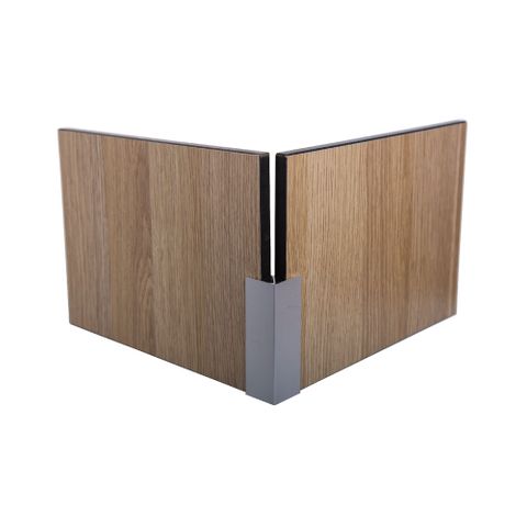 Metlam WACH18_18CORNER WACH18 Alum 18mm Corner Channel 1800mm 1 PC