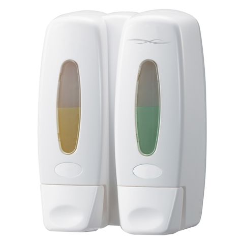 BRADLEY WALL MOUNTED SOAP DISPENSER 2x360ML