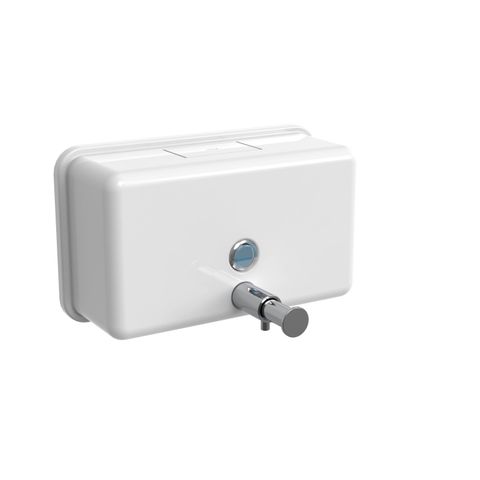 BRADLEY SOAP DISPENSER 1.2 L SURF MNT WHITE 208 X 124 X 73MM