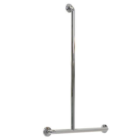GRAB RAIL W/ SMOOTH COVER PLATE 660X1100 BRIGHT POLISHED LH