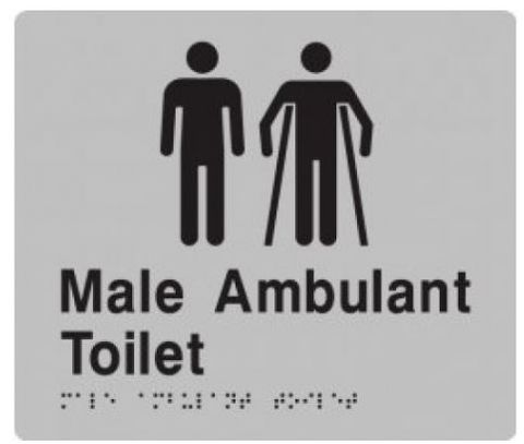 BRADLEY MALE/MALE AMBULANT SIGN