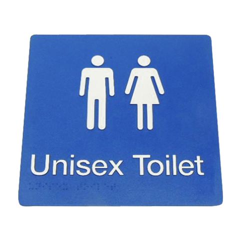 BRADLEY UNISEX TOILET SIGN