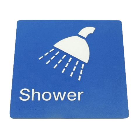 BRADLEY UNISEX SHOWER SIGN