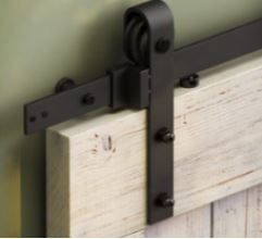 BRIO 2000MM OPEN BAR RAIL TIMBER 80 BLACK TRACKSET