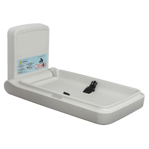 BRADLEY ICN-404-GREY VERTICAL BABY CHANGING STATION