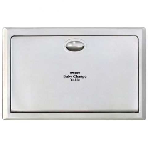 BRADLEY ICN-962 RECESSED SSS BABY CHANGING STATION