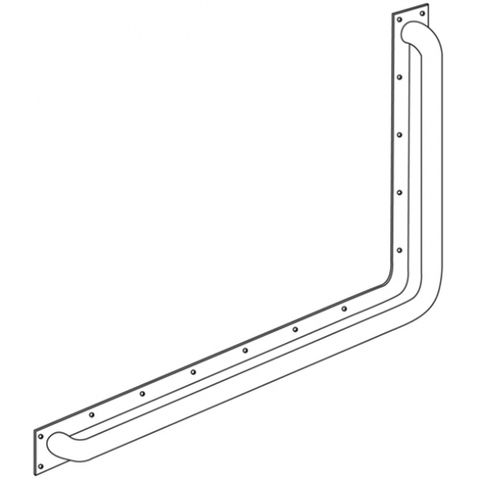 BRADLEY SA72BP-006 ANTILIGATURE SECURITY G/RAIL LH