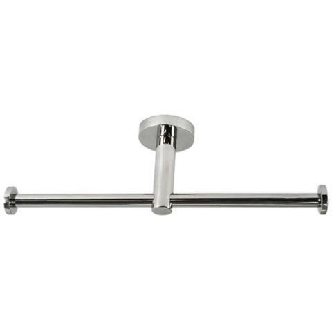 BRADLEY SR00822 DOUBLE TOILET ROLL HOLDER