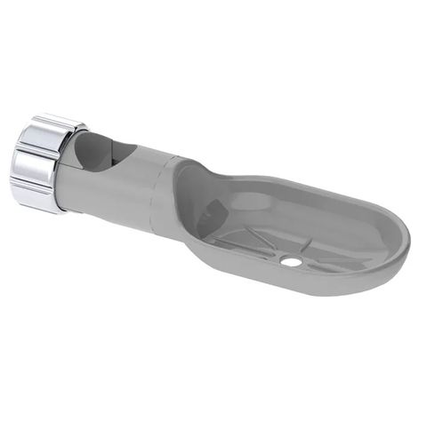 CON-SERV SD032GYC SOAP DISH HOLDER GREY/CHROME