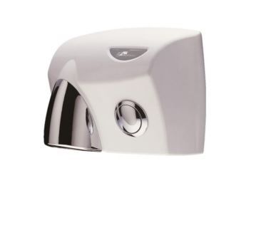 ASI JDM TOUCHDRY HAND DRYER WHITE BODY WITH SG NOZZLE
