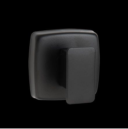 ASI JDM 10-7340 SINGLE ROBE HOOK MATTE BLACK