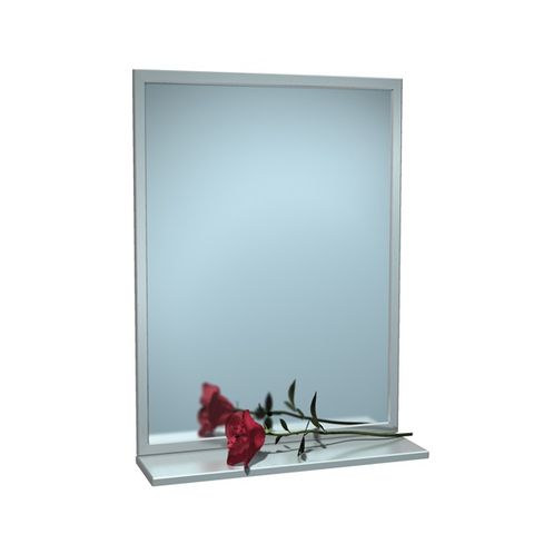 ASI JDM 10-0605 SSS FRAMED MIRROR W/SHELF