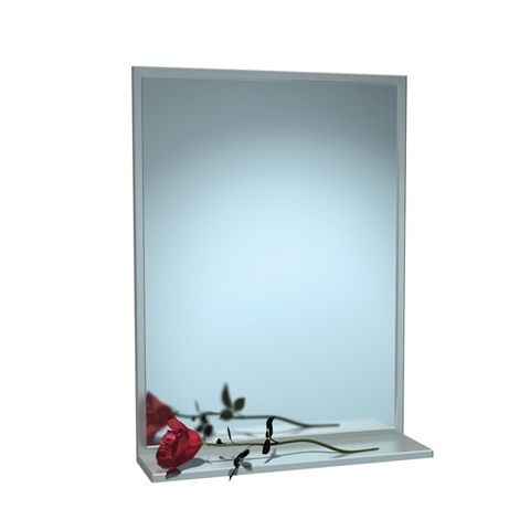 ASI JDM 10-0625 CHANNEL FRAME MIRROR W/SHELF 460X610MM