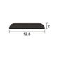 KILARGO KG1202 INTUMESCENT PERIMETER SEAL 50M BLACK