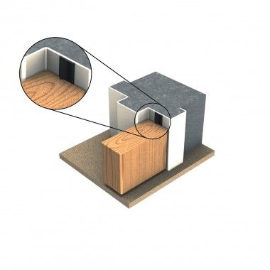 KILARGO KG1602AS INTUMESCENT PERIMETER SEAL 50M BLACK