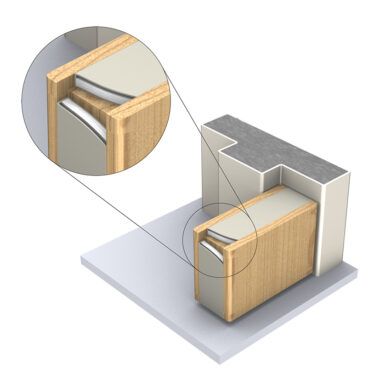 KILARGO KP3107 INTUMESCENT ASTRAGAL SEAL