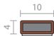 RAVEN RP1004 INTUMESCENT PERIMETER SEAL 2100MM WHITE